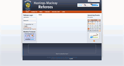 Desktop Screenshot of hastings.ausref.com